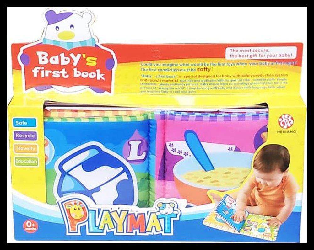 Hexiang Baby's First Book Letters Let's Learn 0+ Months RRP 7.99 CLEARANCE XL 59p or 2 for 1